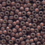 Miyuki 6/0 Round Seed Bead, Farbe S/L Dyed Rose Bronze