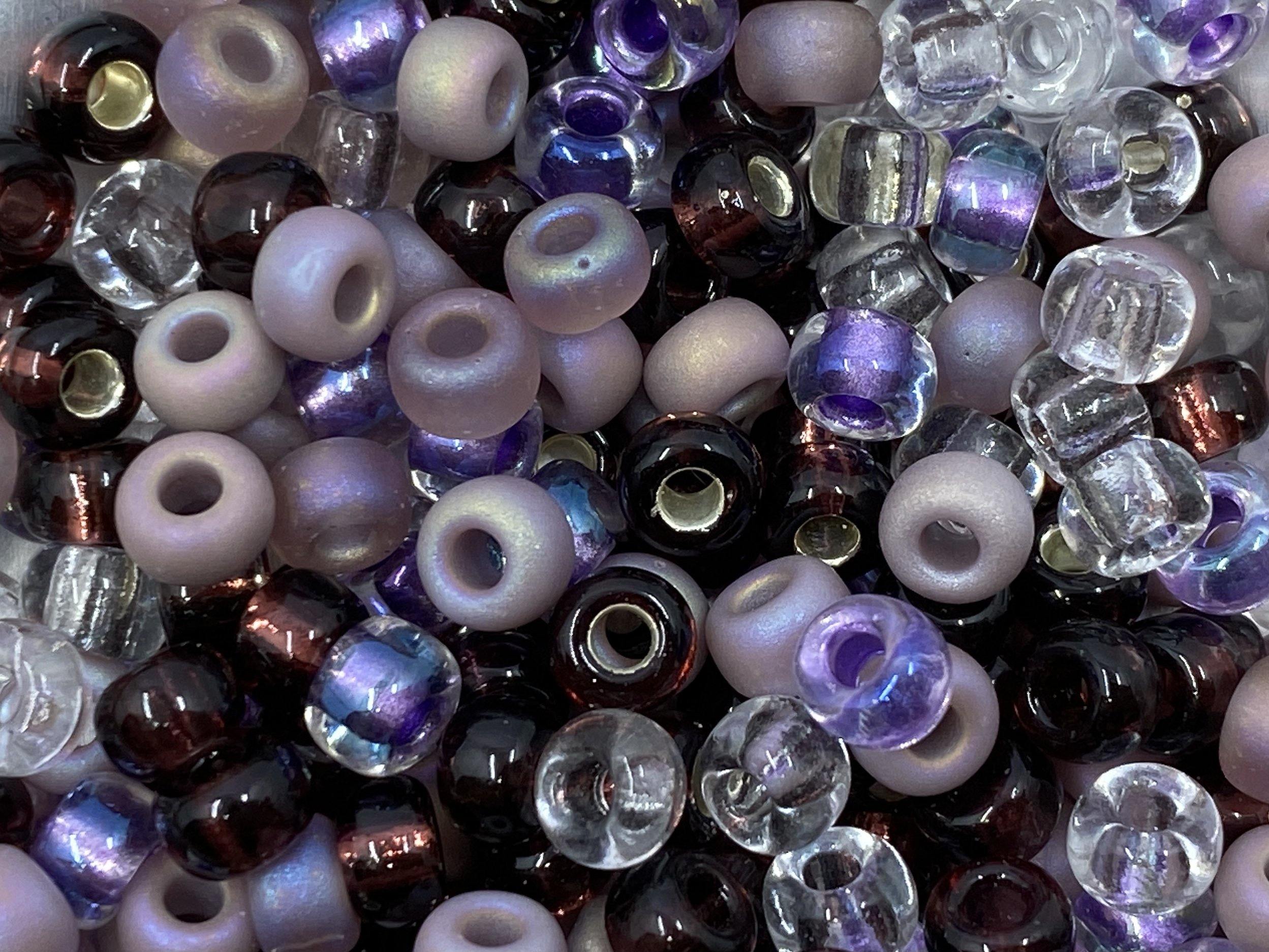 0 Round Seed Bead, Farbe Lilac - bead&more