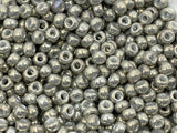 Miyuki 8/0 Round Seed Bead, Farbe Galv Gray Luster