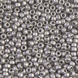 Miyuki 8/0 Round Seed Bead, Farbe Matte Palladium Plated