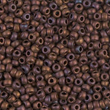 Miyuki 8/0 Round Seed Bead, Farbe Matte Met Dk Rasp Iris