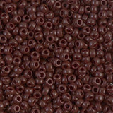 Miyuki 8/0 Round Seed Bead, Farbe Opaque Chocolate