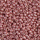 Miyuki 6/0 Round Seed Bead, Farbe Duracoat Galv Dk Coral