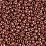 Miyuki 6/0 Round Seed Bead, Farbe Duracoat Matte Galv Dk Berry