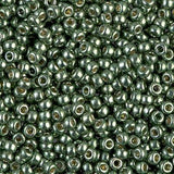 Miyuki 6/0 Round Seed Bead, Farbe Duracoat Galv Sea Green