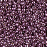Miyuki 8/0 Round Seed Bead, Farbe Duracoat Galv Eggplant