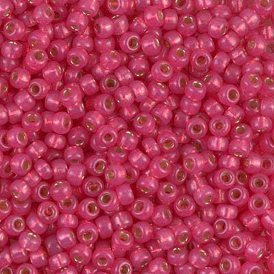 Miyuki 8/0 Round Seed Bead, Farbe Duracoat S/L Hot Pink - bead&more