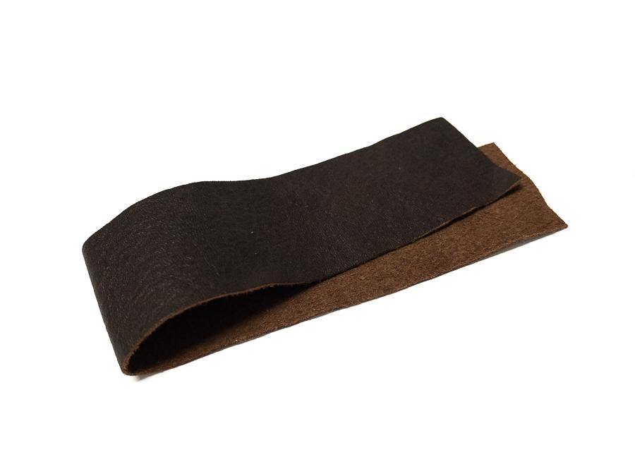 Lederstreifen 3 cm -  Farbe 10 dark brown - bead&more