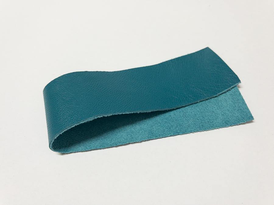 Lederstreifen 3 cm -  Farbe 15 teal - bead&more