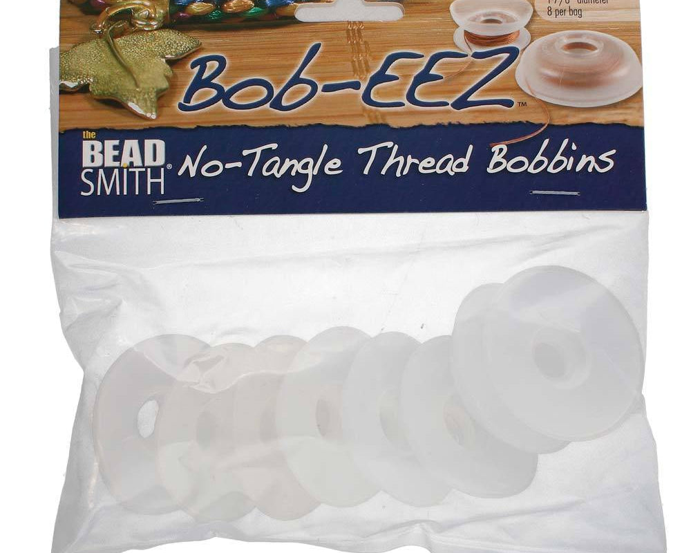  No-Tangle Thread Bobbins, 4.8 cm - 8 Stück - bead&more