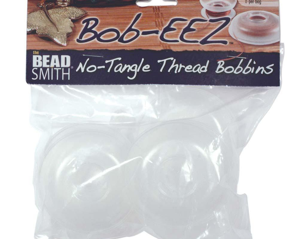  No-Tangle Thread Bobbins, 7 cm - 8 Stück - bead&more