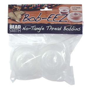 Kordel-Spulen / No-Tangle Thread Bobbins, 7 cm - 8 Stück - bead&more