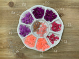 Anhänger Mini-Quaste 1 cm, Farbe 20 - 29