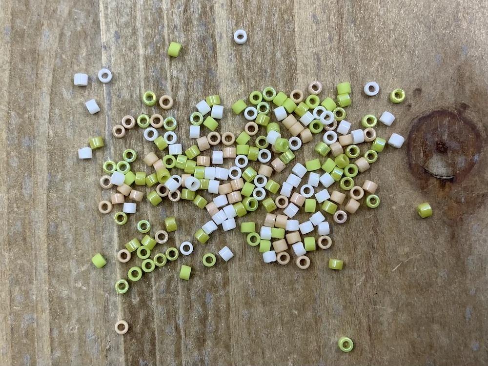 Delica Glasperlen 11/0 - Mix Key Lime Pie - bead&more