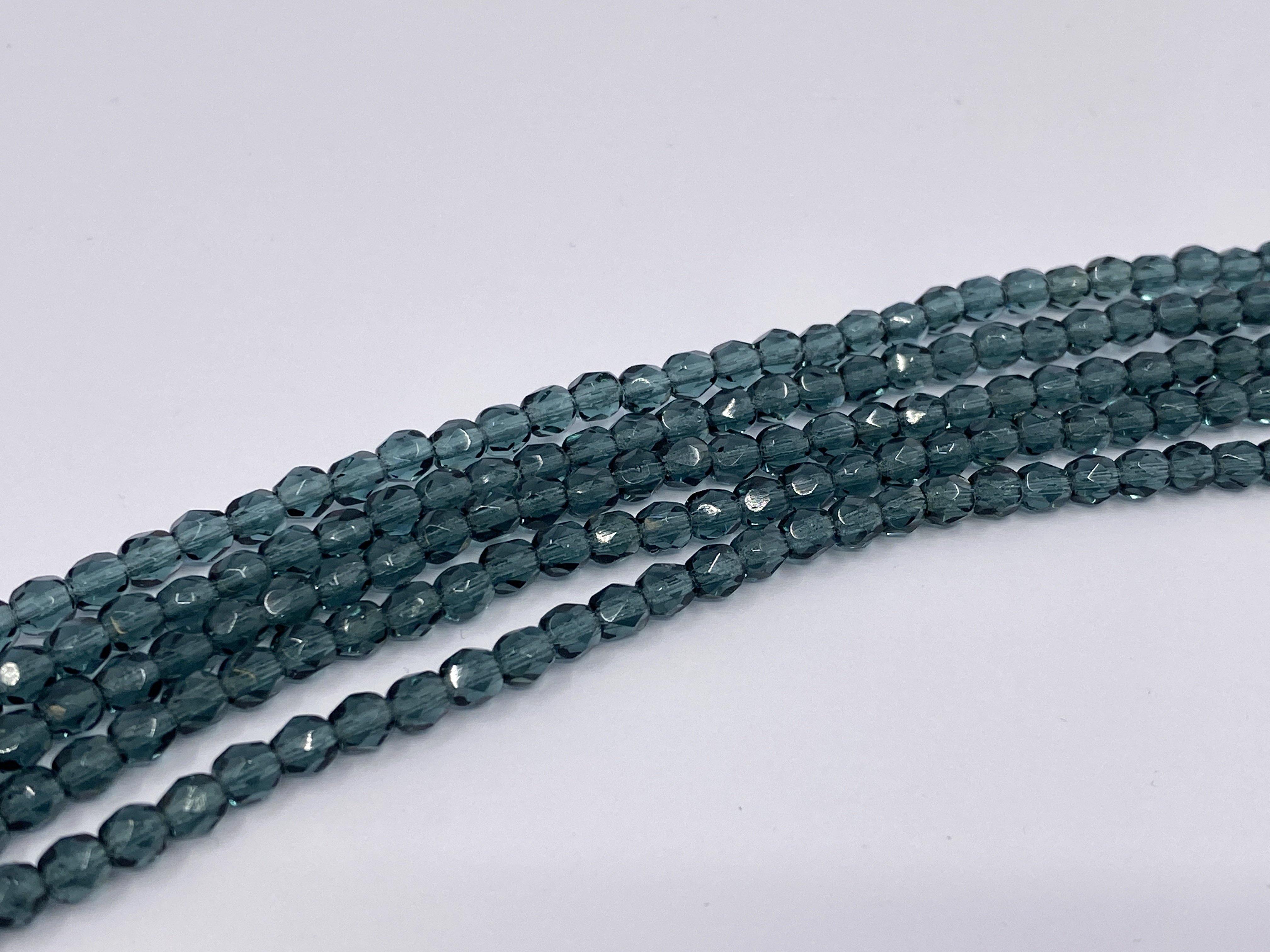 Glasschliffperlen feuerpoliert 4mm, Farbe A28 newMontana - bead&more