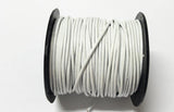 Lederkordel rund 2 mm, Farbe 01 white