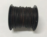 Lederkordel rund 1,5 mm, Farbe 09 natural antique brown