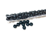 Perlen aus Holz, 6 mm, Farbe B22 dark teal