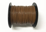 Lederkordel rund 1,5 mm, Farbe 35 camel