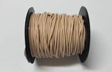 Lederkordel rund 1 mm, Farbe 40 beige
