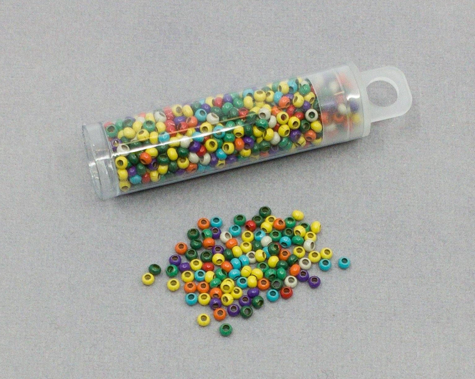 0 - Heavy Metal Seed Beads - MIX Multicolor - bead&more
