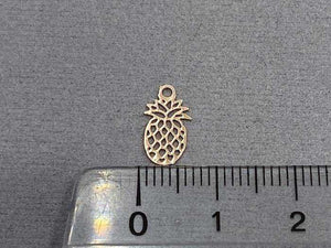 Anhänger Metall Ananas 11 mm, Farbe roségold - bead&more