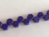 HONEYCOMB 6MM, Farbe 14 ROYAL BLUE LUSTER