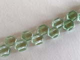 HONEYCOMB 6MM, Farbe 21 LT GREEN LUSTER