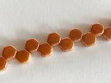 HONEYCOMB 6MM, Farbe 40 CHALK APRICOT