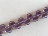 HONEYCOMB 6MM, Farbe 49 TANZANITE TRANSP