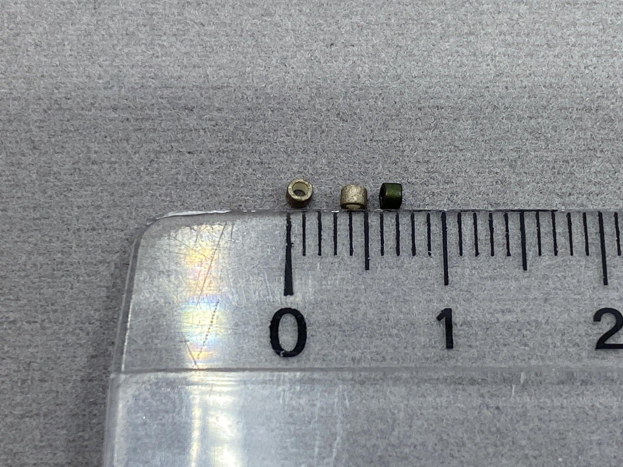 Perles de verre Delica 11/0 - Cristal doublé de cuivre