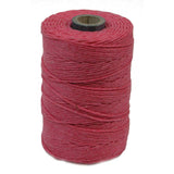 gewachstes Leinengarn / Irish Waxed Linen Farbe 18 fuchsia 0.7 mm