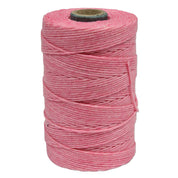filato di lino cerato / Irish Waxed Linen colore 17 rosa chiaro 0,7 mm