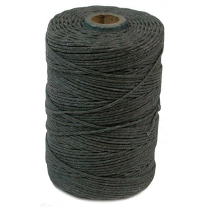 gewachstes Leinengarn / Irish Waxed Linen Farbe 03 slate grey 0.5 mm