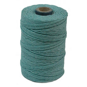 gewachstes Leinengarn / Irish Waxed Linen Farbe 28 turquoise 0.5 mm