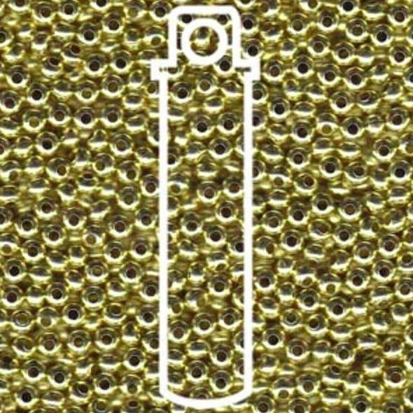 Metallperlen 11/0 - Heavy Metal Seed Beads - yellow brass - bead&more