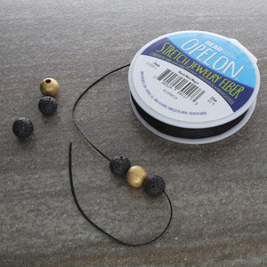 Fibra elastica 0,7 mm - OPELON nero