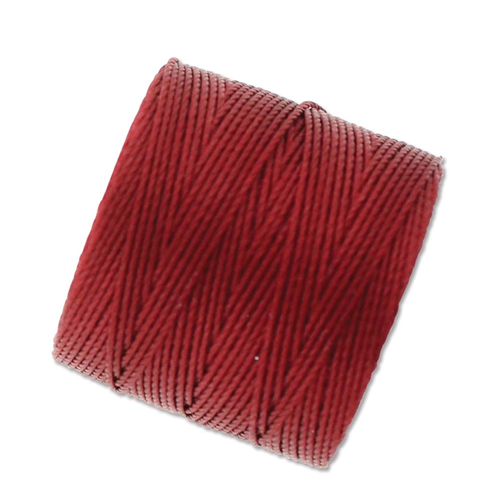 Filato di nylon Super-Lon standard TEX 210, colore 731 rosso caldo