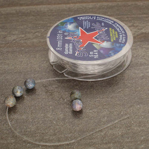 cordino elastico trasparente "Stretch Magic", 0,8 mm