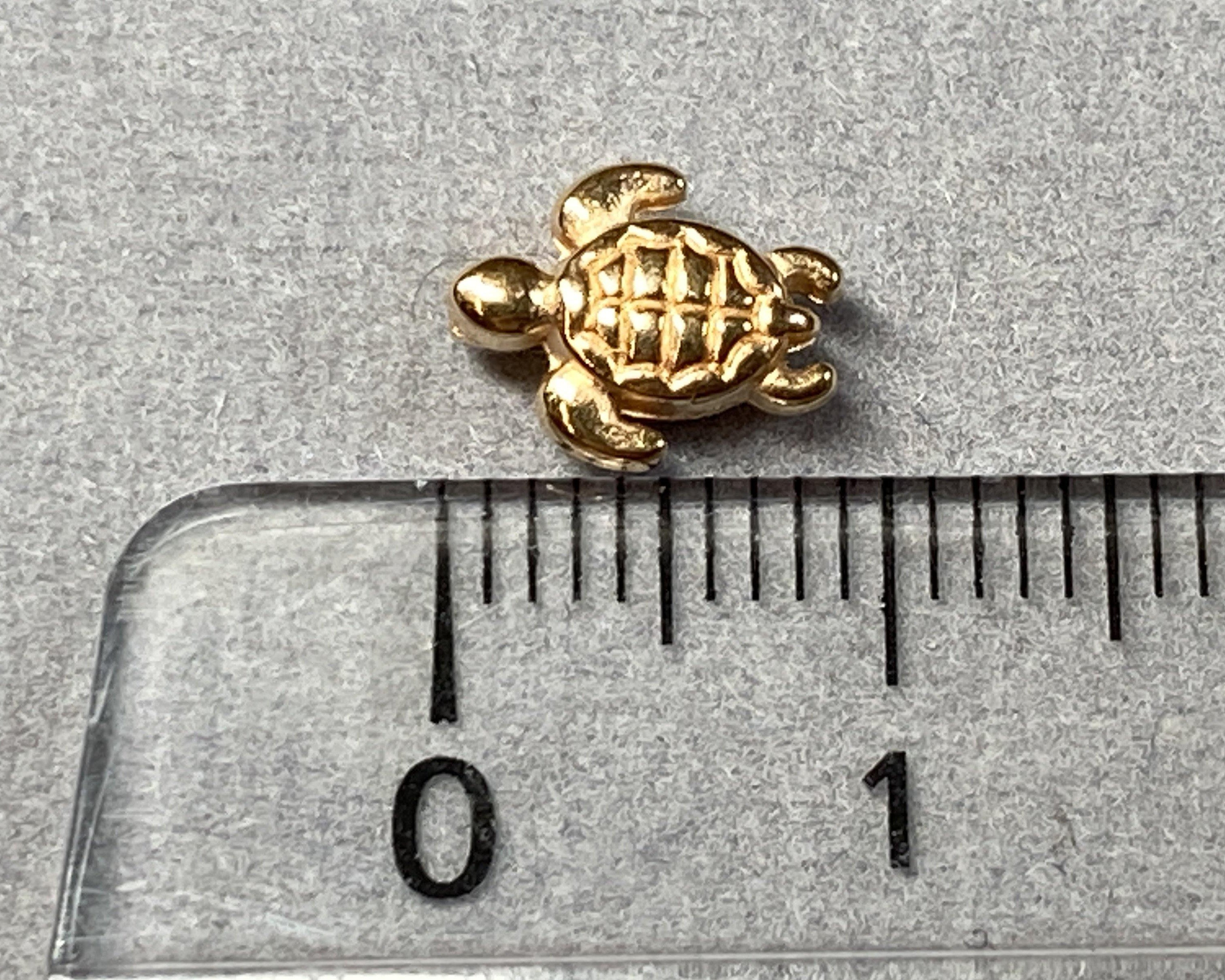 Metallperle "Schildkröte", roségold - bead&more