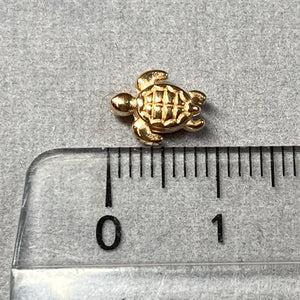 Metallperle "Schildkröte", roségold - bead&more
