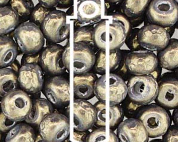 0 BAROQUE PEARL 4 mm DK OLIVE - bead&more