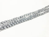 Glasschliffperlen feuerpoliert 4mm, Farbe A30 Montana light luster
