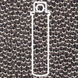 Metallperlen 8/0 - Heavy Metal Seed Beads - nickel plated