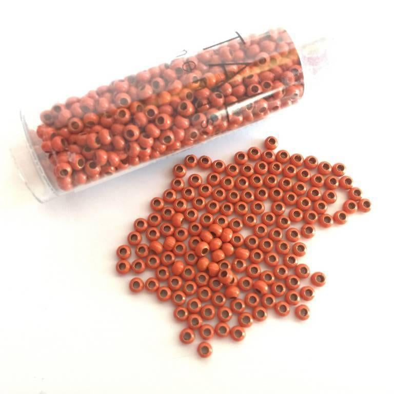 Metallperlen 11/0 - Heavy Metal Seed Beads - orange - bead&more