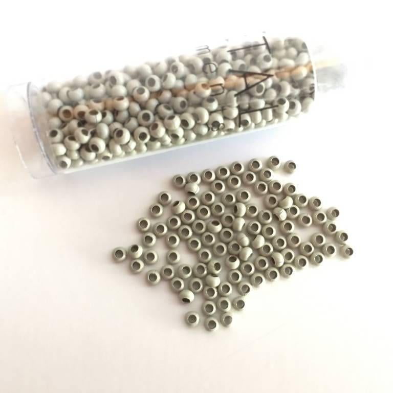 Metallperlen 11/0 - Heavy Metal Seed Beads - beige - bead&more