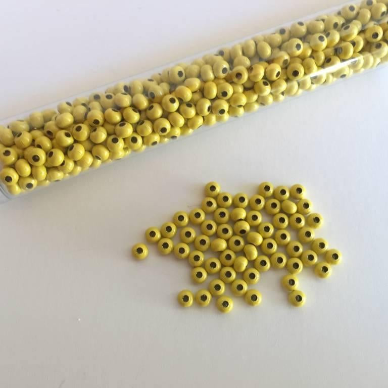 Metallperlen 8/0 - Heavy Metal Seed Beads - yellow - bead&more