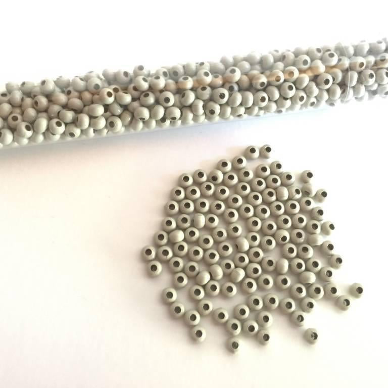 Metallperlen 8/0 - Heavy Metal Seed Beads - beige - bead&more