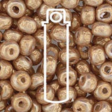 5/0 BAROQUE PEARL 5 mm GOLD