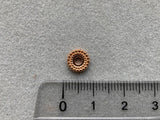 Metallperle "Deco-Disc", roségold